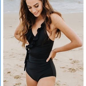 Jessica Rey One Piece Swimsuit Black XL Grace Eb